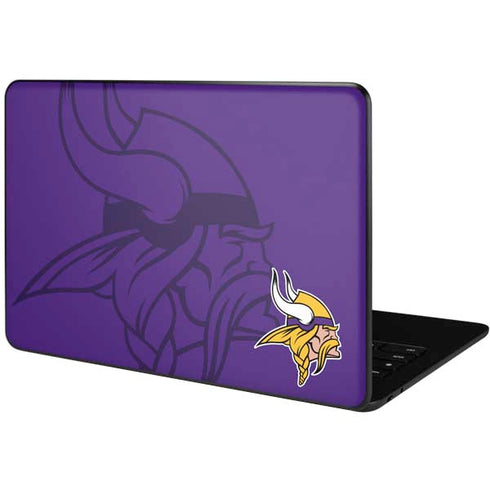 NFL Minnesota Vikings Double Vision Google Pixelbook Go Skin